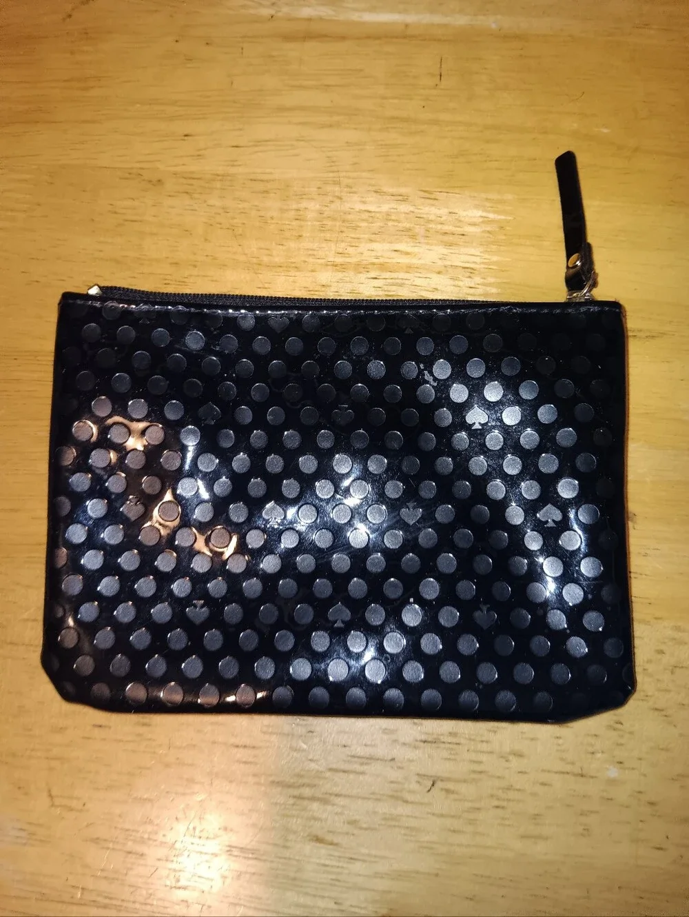 Kate Spade Patent Leather Zippy Pouch